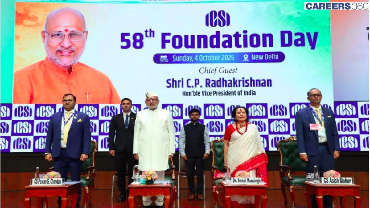 Hon’ble Vice President of India, Shri C. P. Radhakrishnan graces the 58th Foundation Day of the ICSI